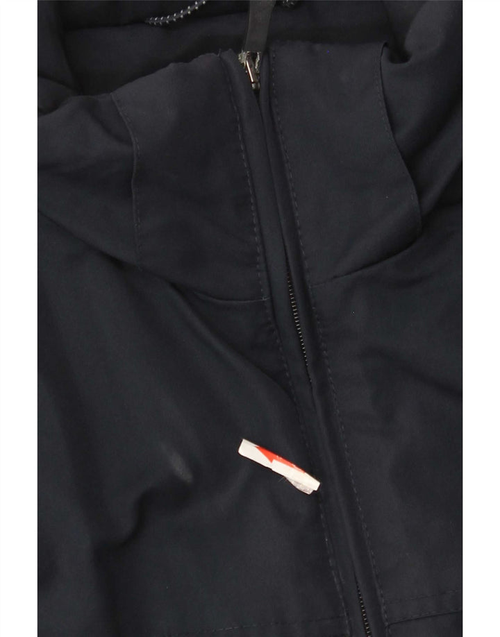 Champion Herre Windbreaker Jacket UK 36 Small Navy Blue Polyester