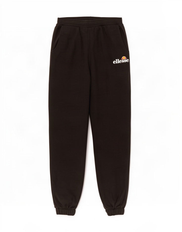 Ellesse Dame træningsdragt Bukser Joggers UK 12 Medium Sort Bomuld
