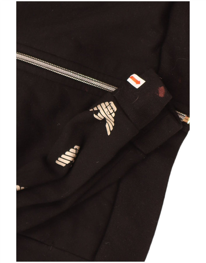 EMPORIO ARMANI Grafisk træningsdragt drengejakke 15-16 år XL Sort