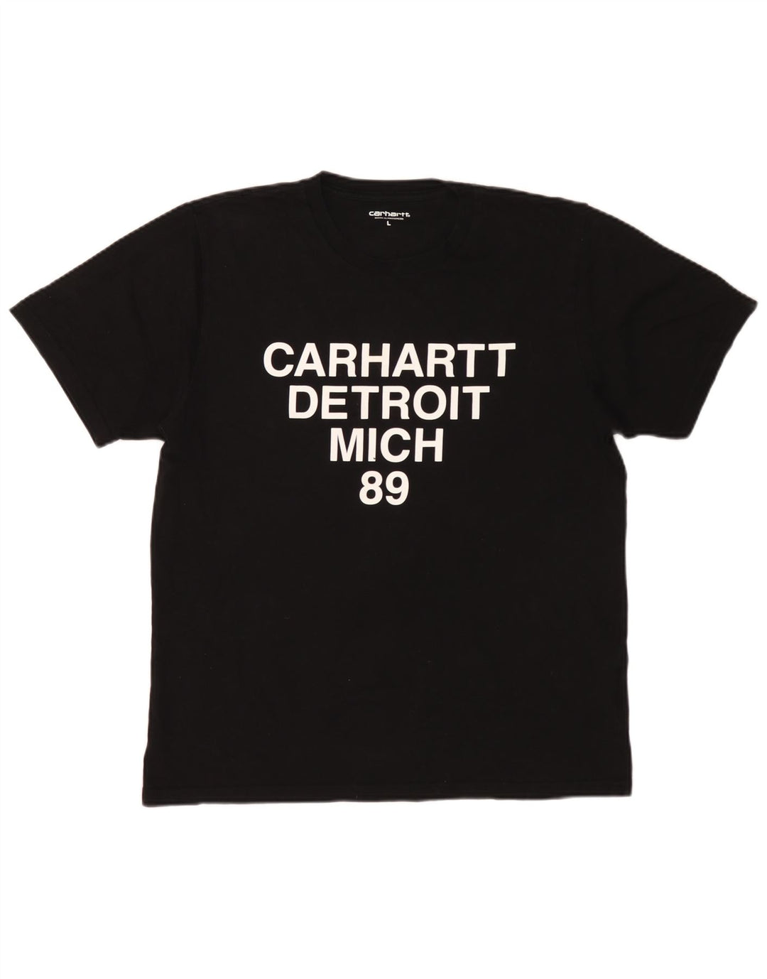 Carhartt Herre grafisk T-shirt Top Stor sort bomuld
