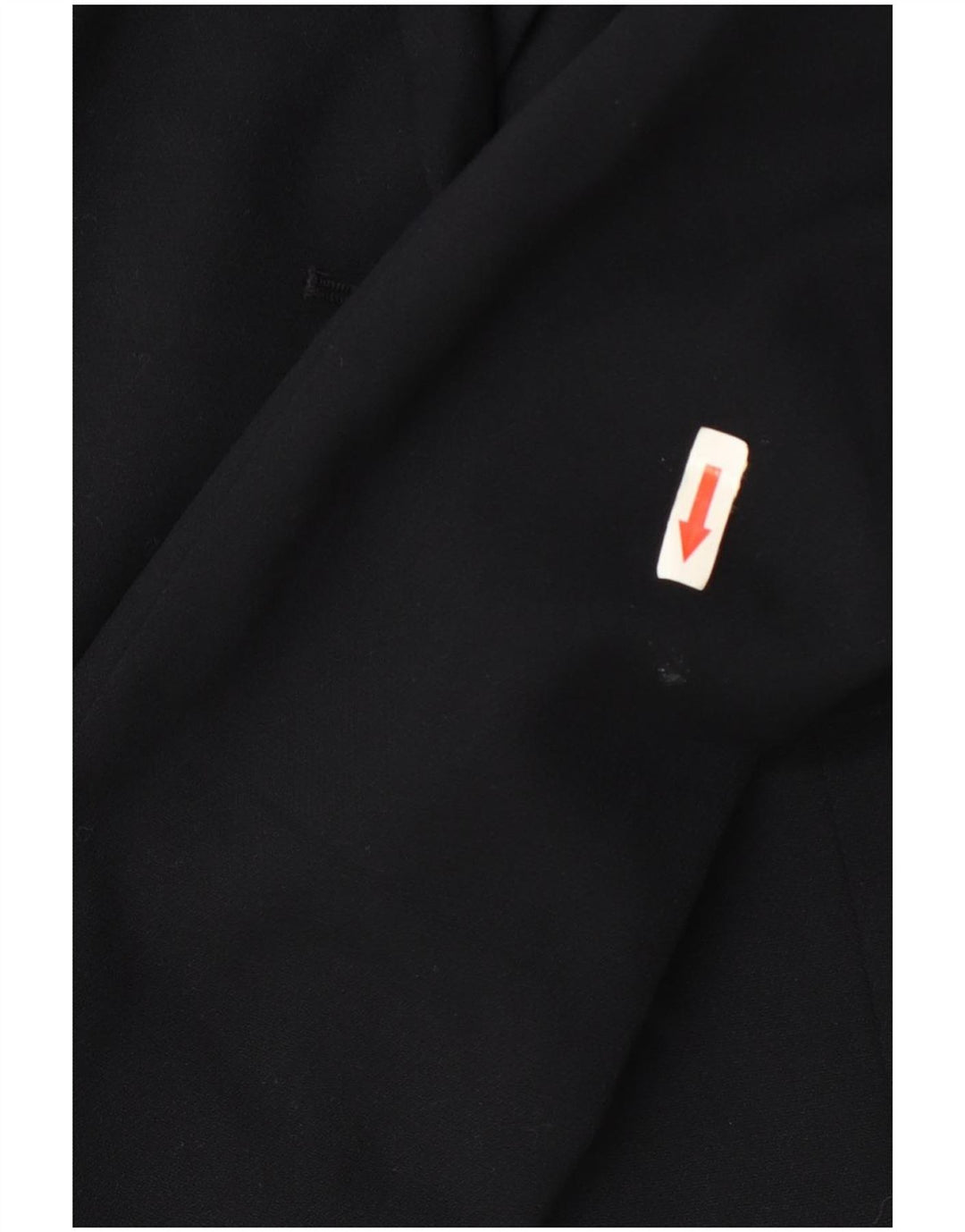 Marks & Spencer Dame Crop 2 Button Blazer Jacket UK 16 Large Black