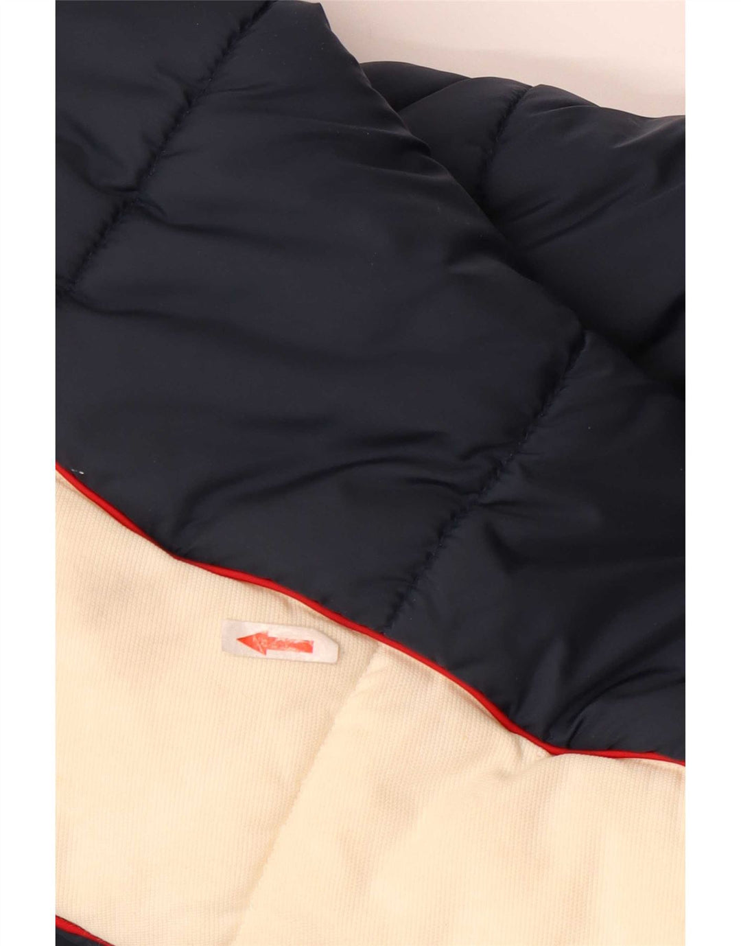 Kickers Polstret Herrejakke UK 38 Medium Navy Blue Colourblock Nylon