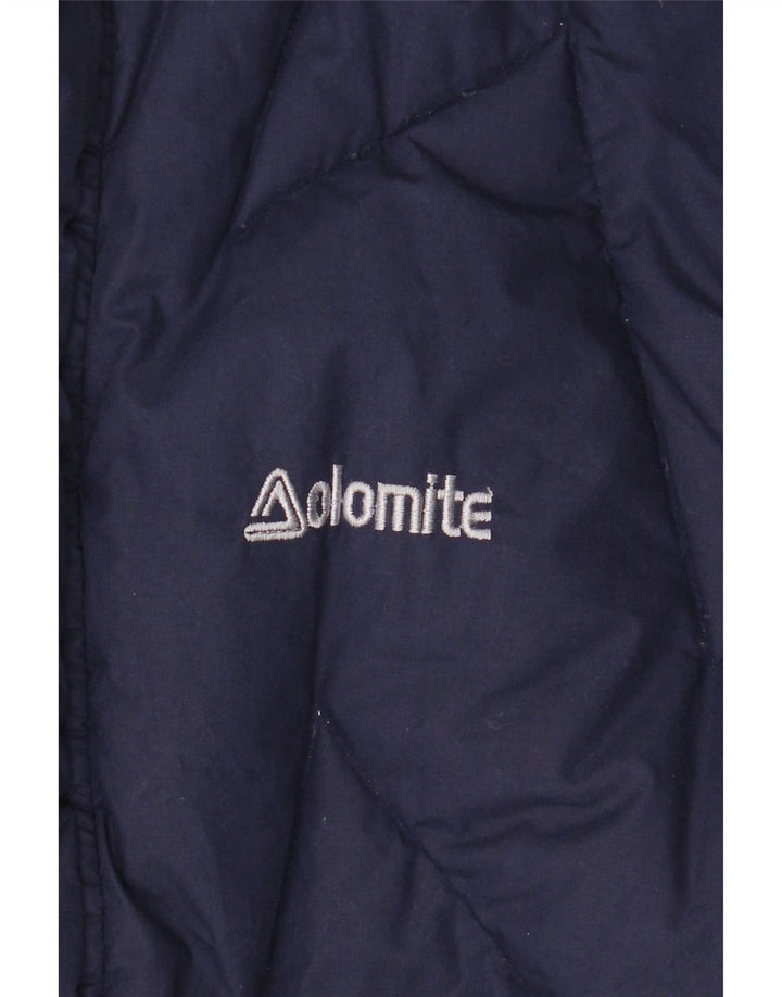 Dolomite Herre Vendbar Polstret Jakke UK 38 Medium Navy Blue Polyester
