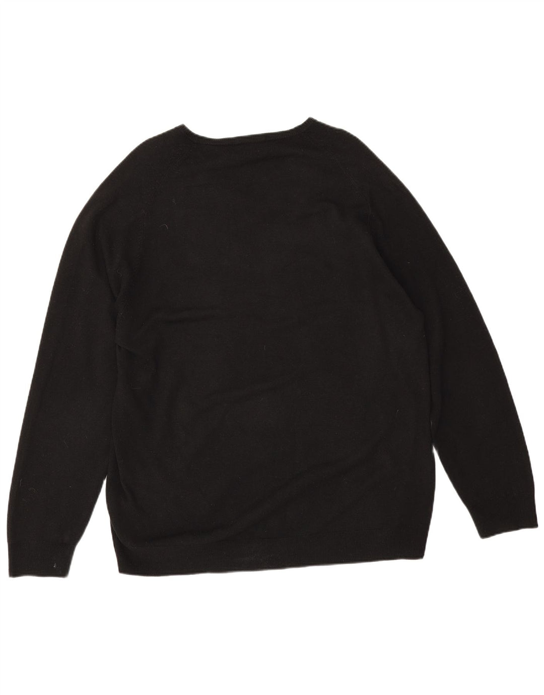 Marks & Spencer Herre V-hals sweater XL Sort Akryl