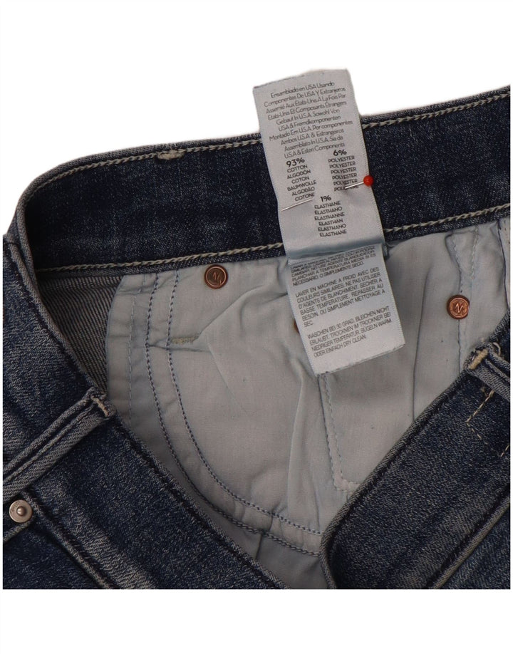 Mor Dame Denim Nederdel W25 XS Blå