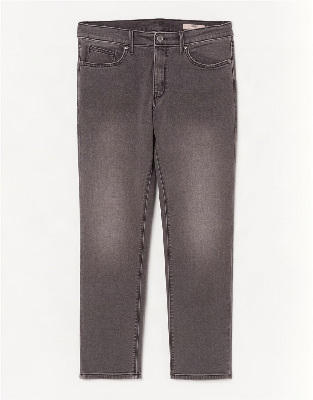 Marks & Spencer Herre Slim Jeans W34 L29 Grå Bomuld