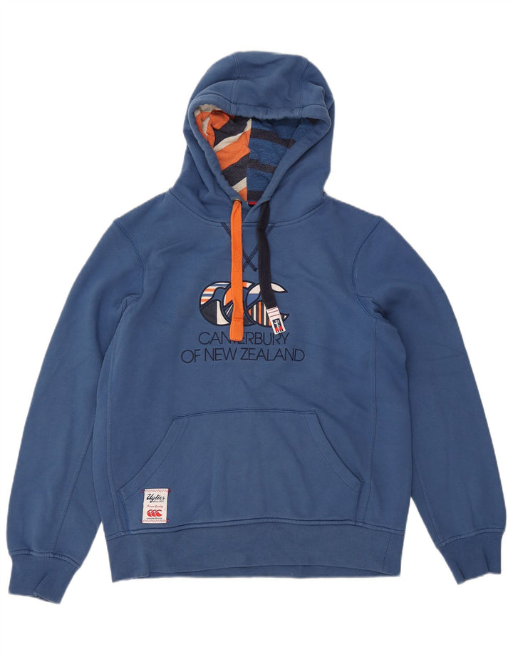 Canterbury Herre Uglies Grafisk Hoodie Jumper Medium Blue