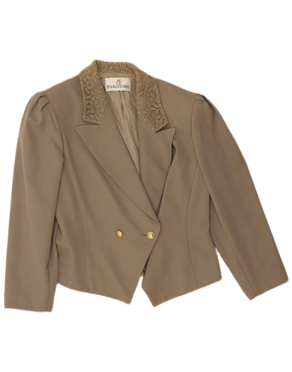 Fiorella Rubino Dame 2-delt nederdel Sæt UK 12 Medium W28 Brun