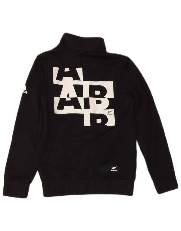 Adidas Boys New Zealand Grafisk træningsdragt Topjakke 5-6 år Sort