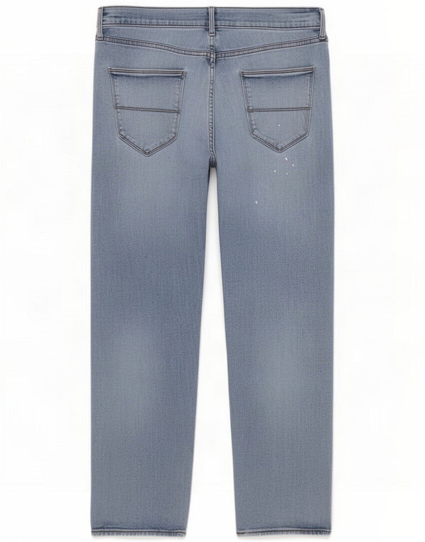 Marks & Spencer Straight jeans til mænd W36 L29 Blue Cotton