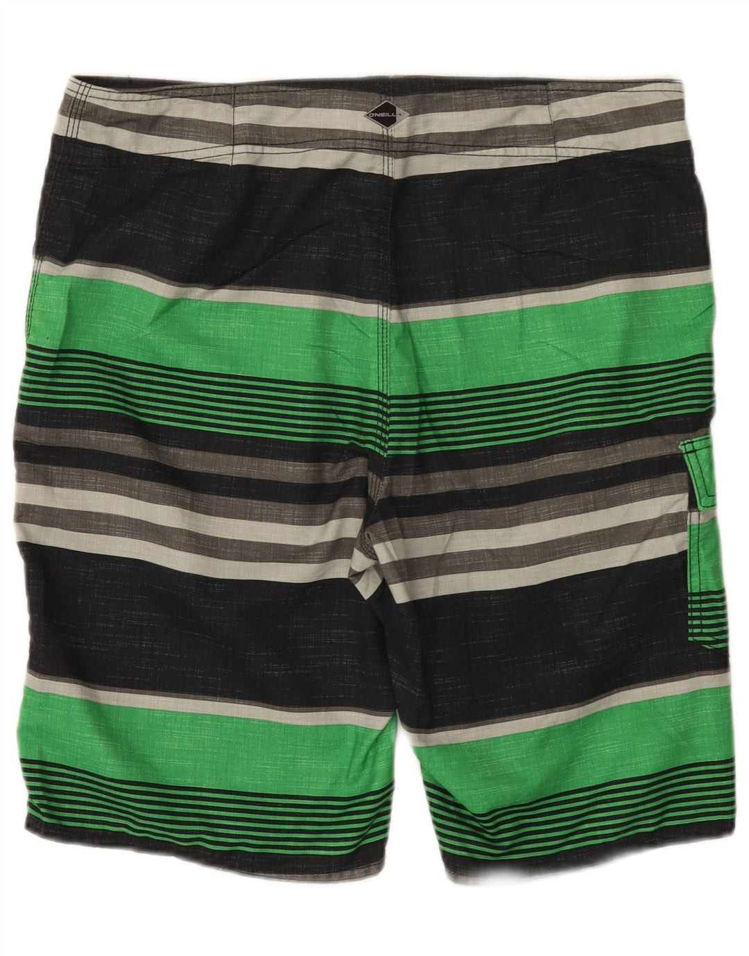 O'Neill Badeshorts til mænd store sortstribede polyester
