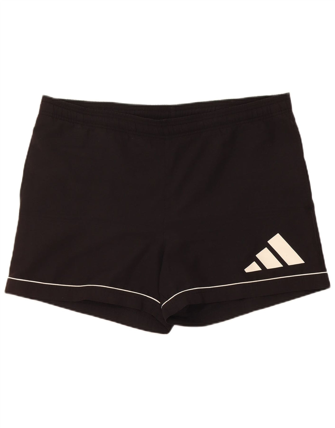 Adidas Badeshorts til mænd mellem sort polyester