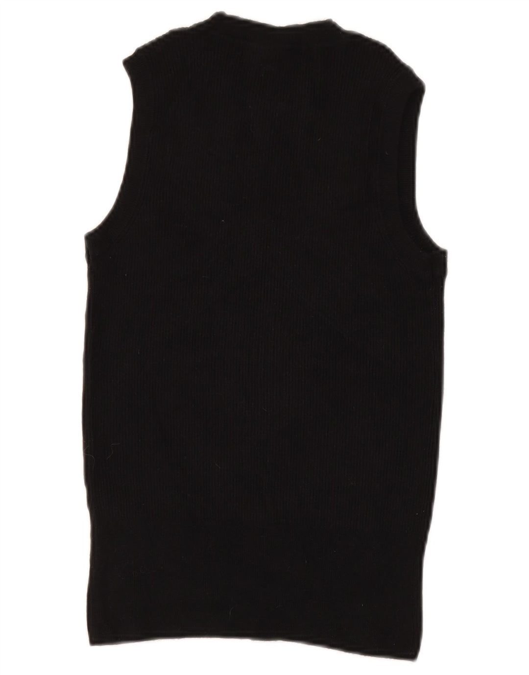 Marks & Spencer Damevest Tank Top UK 14 Medium Black Viscose