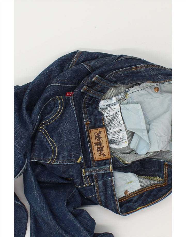 LEVI'S Womens Straight Jeans W28 L28 Blue Cotton Vintage Levi's and Second-Hand Levi's from Messina Hembry 