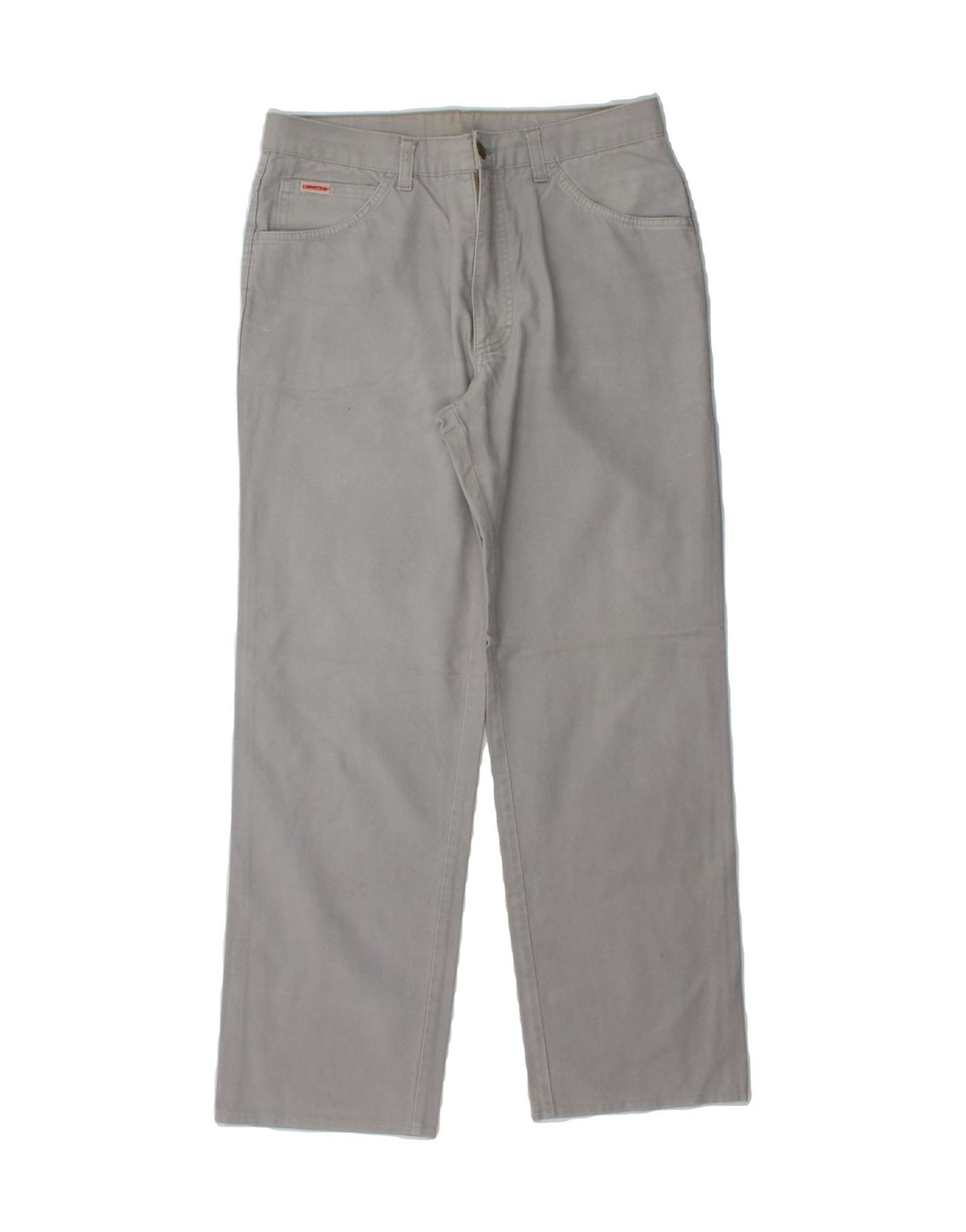 CARRERA Mens Straight Casual Trousers W28 L28 Grey Vintage Carrera and Second-Hand Carrera from Messina Hembry 