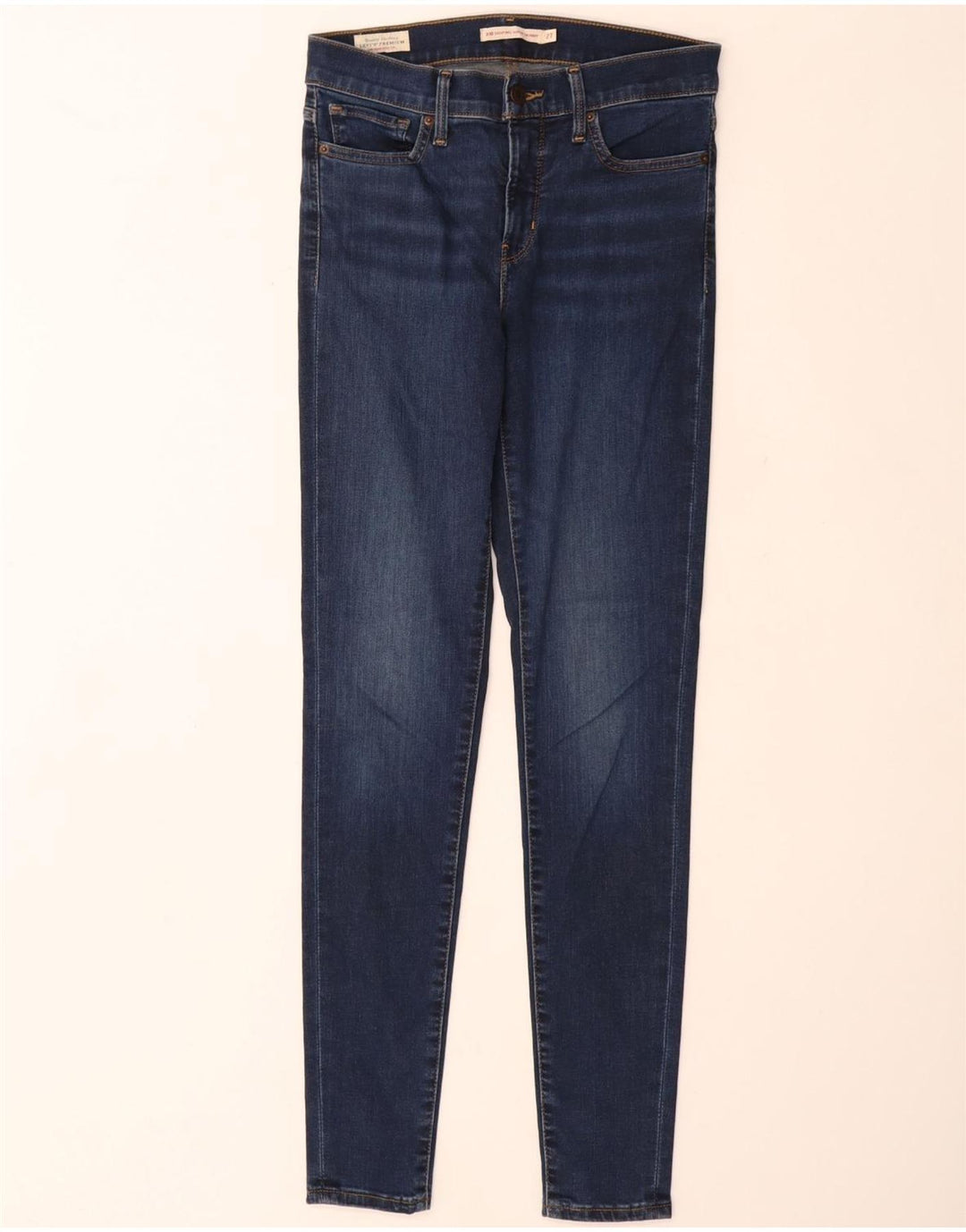 LEVI'S Skinny Jeans til kvinder W27 L30 Blå Bomuld