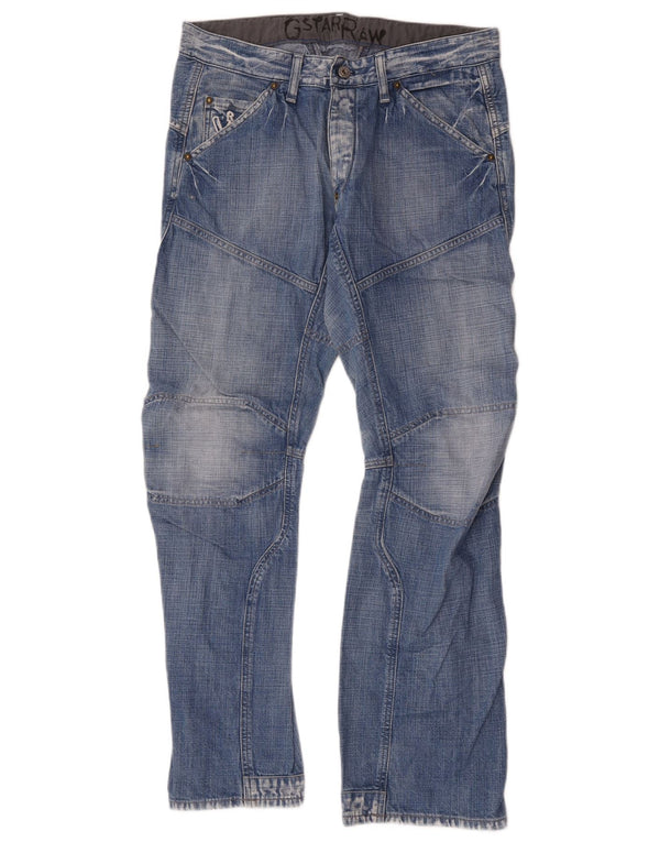G-Star Herre Cargo Straight Jeans W34 L32 Blå Bomuld