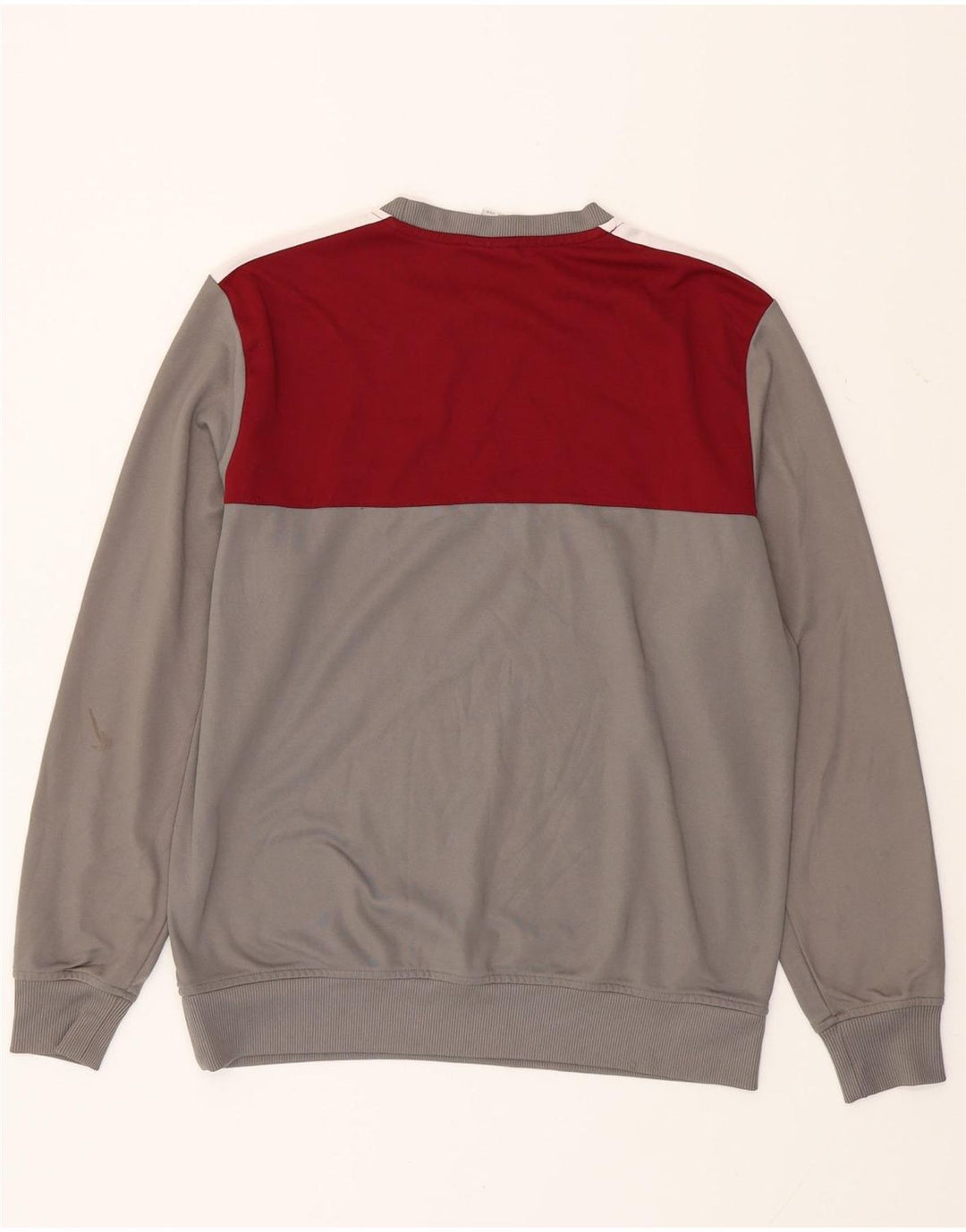 NEW ERA Cooperstown Sweatshirt Jumper Large Grå Colourblock