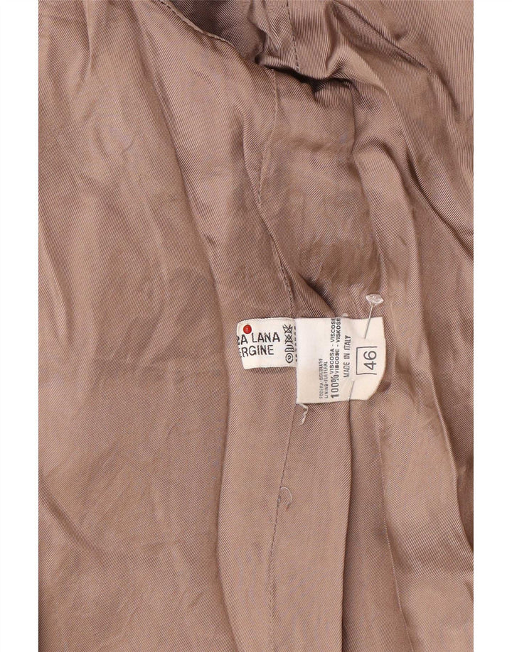 Vintage Dame Windbreaker Coat IT 46 Large Multicolored Geometric