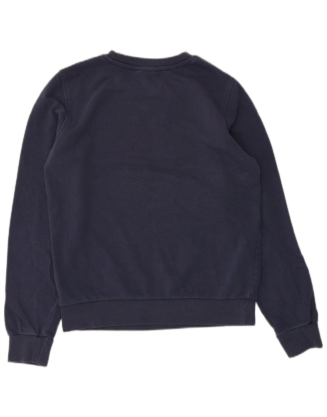 Marks & Spencer Dame Sweatshirt Jumper UK 8 Small Navy Blue Bomuld