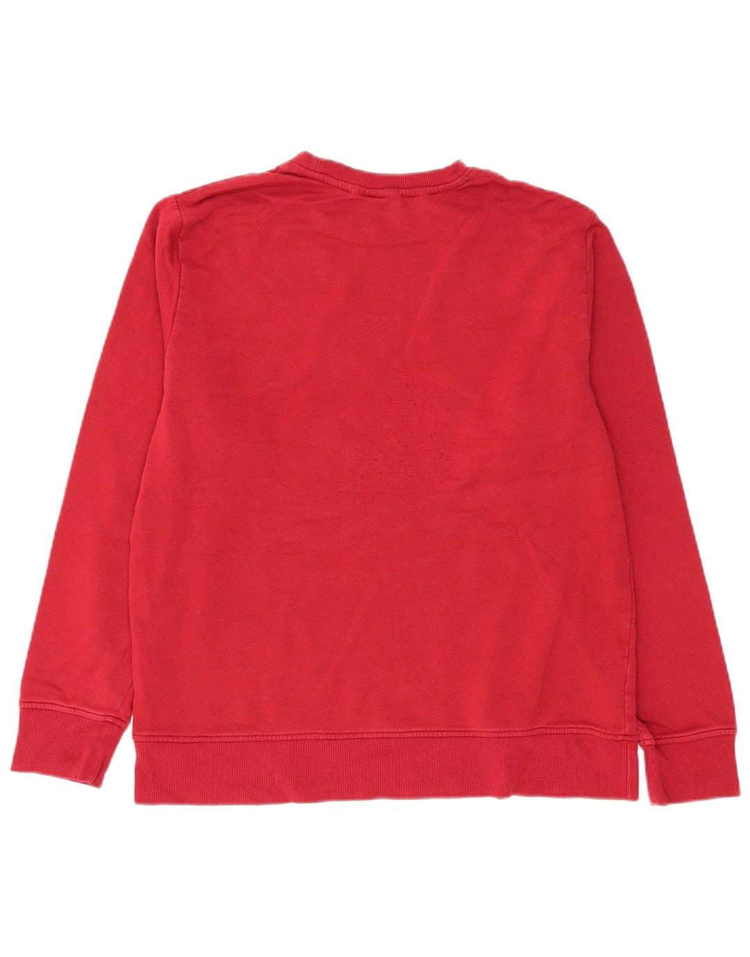 Reebok Herre Grafisk Sweatshirt Jumper Large Burgundy