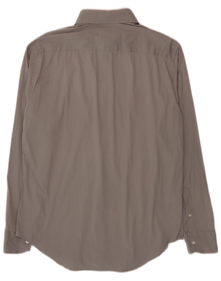 Armani Collezioni Herreskjorte Str. 41 16 Stor Grå Bomuld