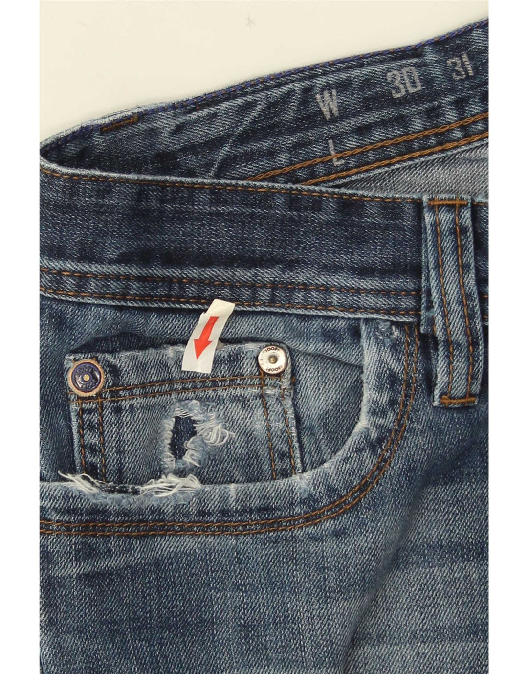 Joop Straight Jeans til mænd W34 L32 Blå