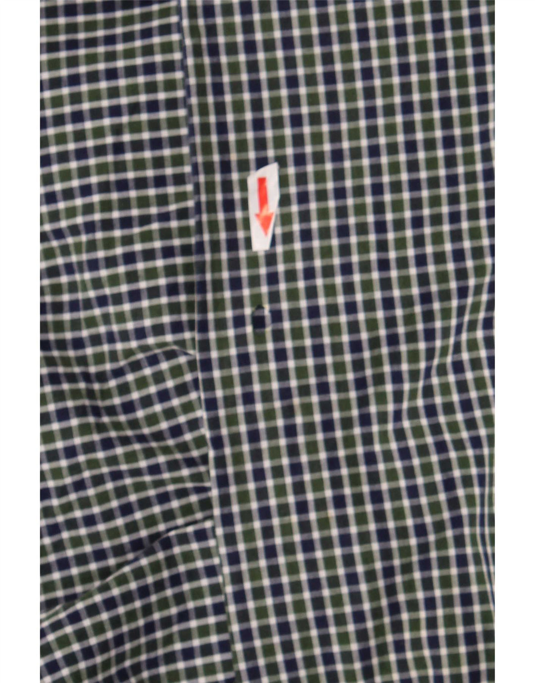Chaps Herre Classic Fit skjorte Medium Green Gingham Cotton