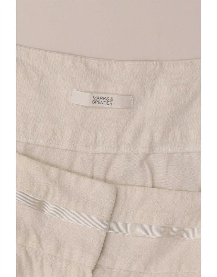 Marks & Spencer Casual Shorts til kvinder W36 XL Hvid