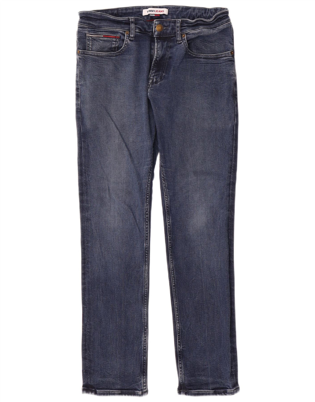 Tommy Hilfiger Herre Scanton Slim Jeans W31 L30 Marineblå Bomuld
