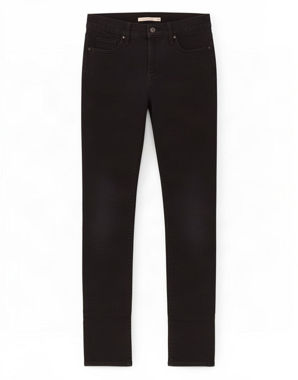 Levi's Womens 312 Shaping Slim Jeans W26 L32 Sort bomuld