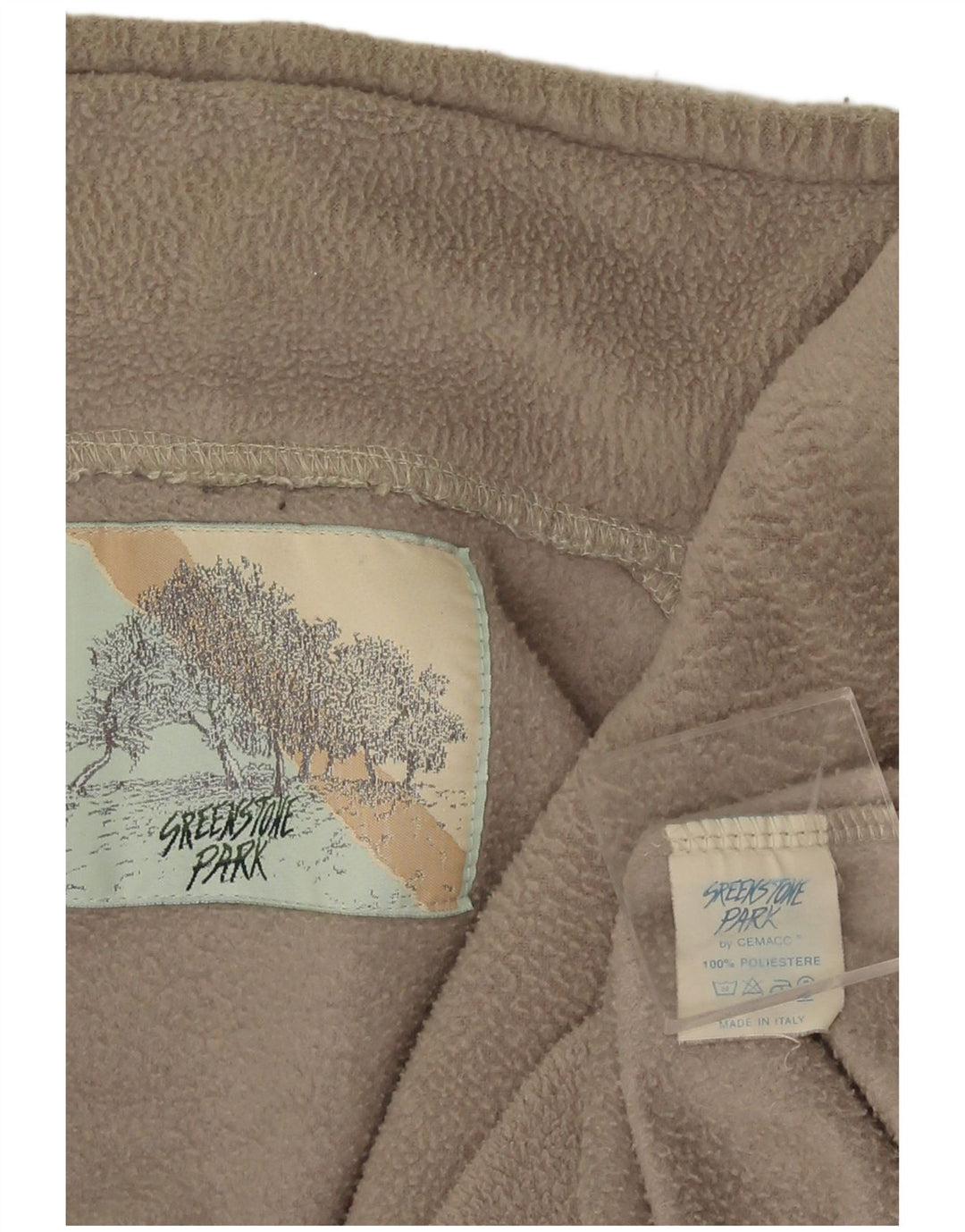 Greenstone Park Herre lynlås hals Fleece Jumper 2XL Grå Colourblock Polyester