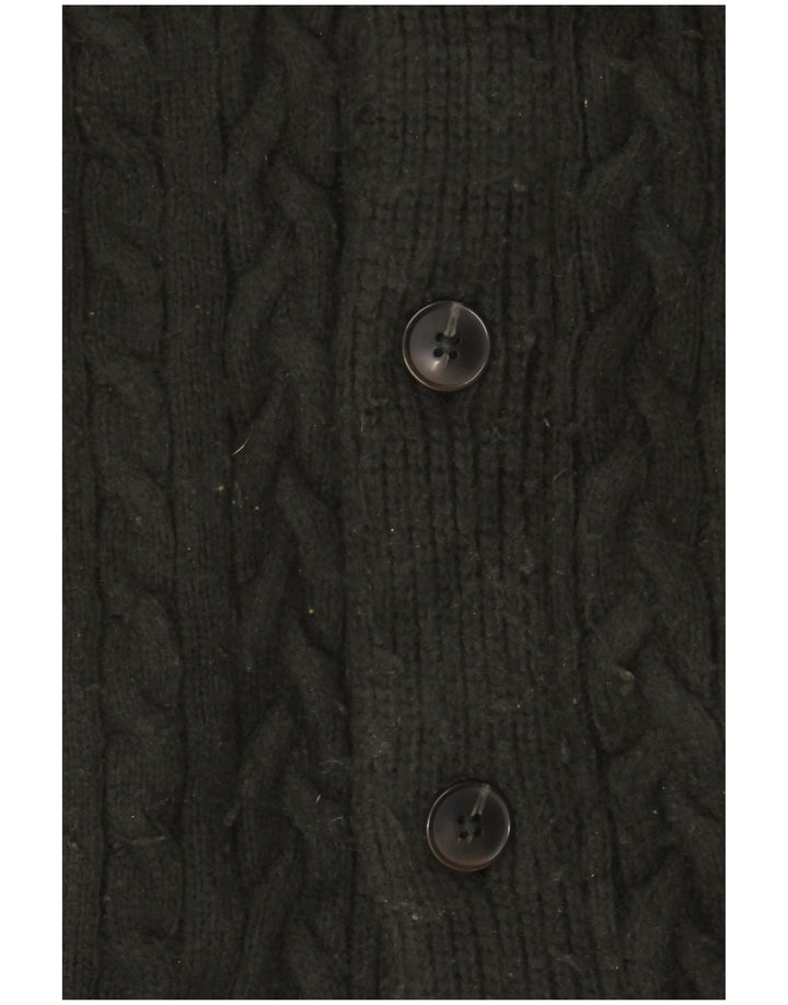 Marks & Spencer Herre cardigan sweater Medium Khaki Polyester