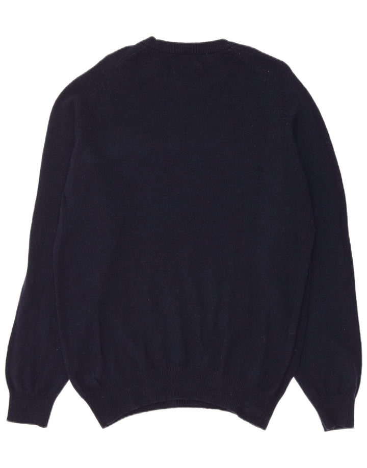 Marks & Spencer Herre Blue Harbor Crew Neck sweater Medium Navy Blue