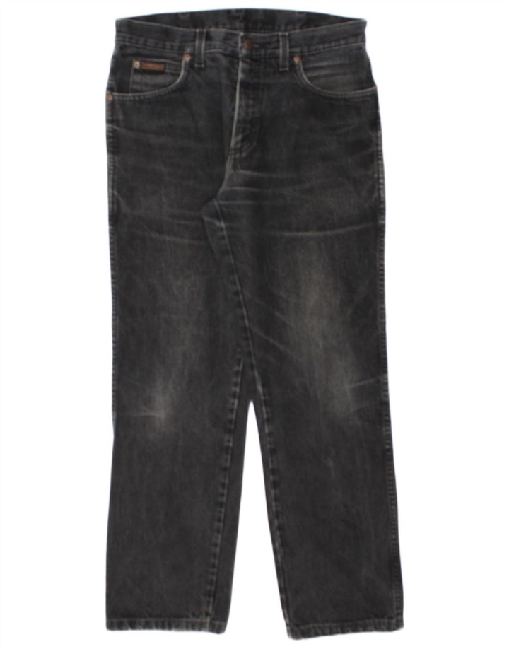 Wrangler Straight Jeans til mænd W30 L30 Sort