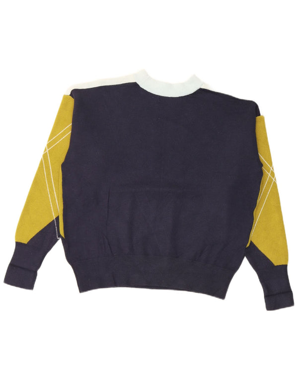 Marks & Spencer Dame sweater med rund hals DK 14 Medium Navy Blue