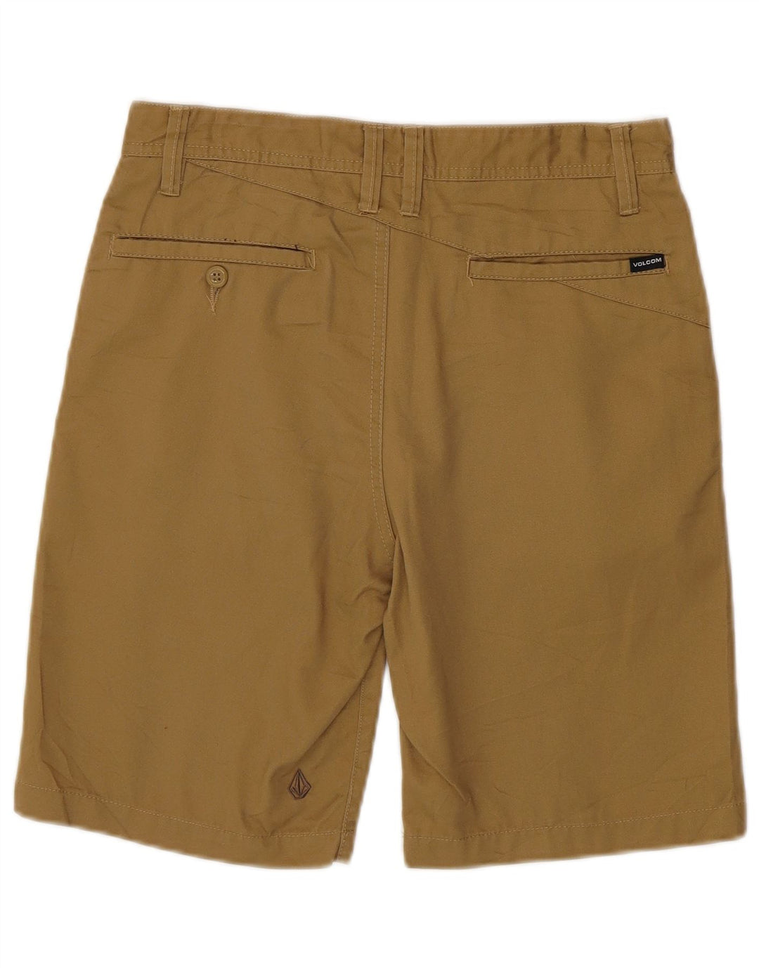 Volcom Herre Chino Shorts W29 Small Khaki Polyester