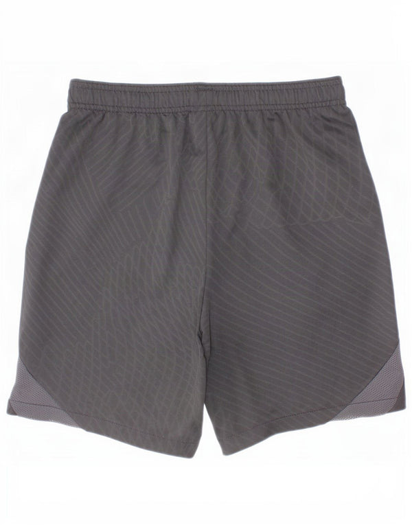 Nike Drenge Dri Fit Sportshorts 12-13 år Stor sort ternet polyester