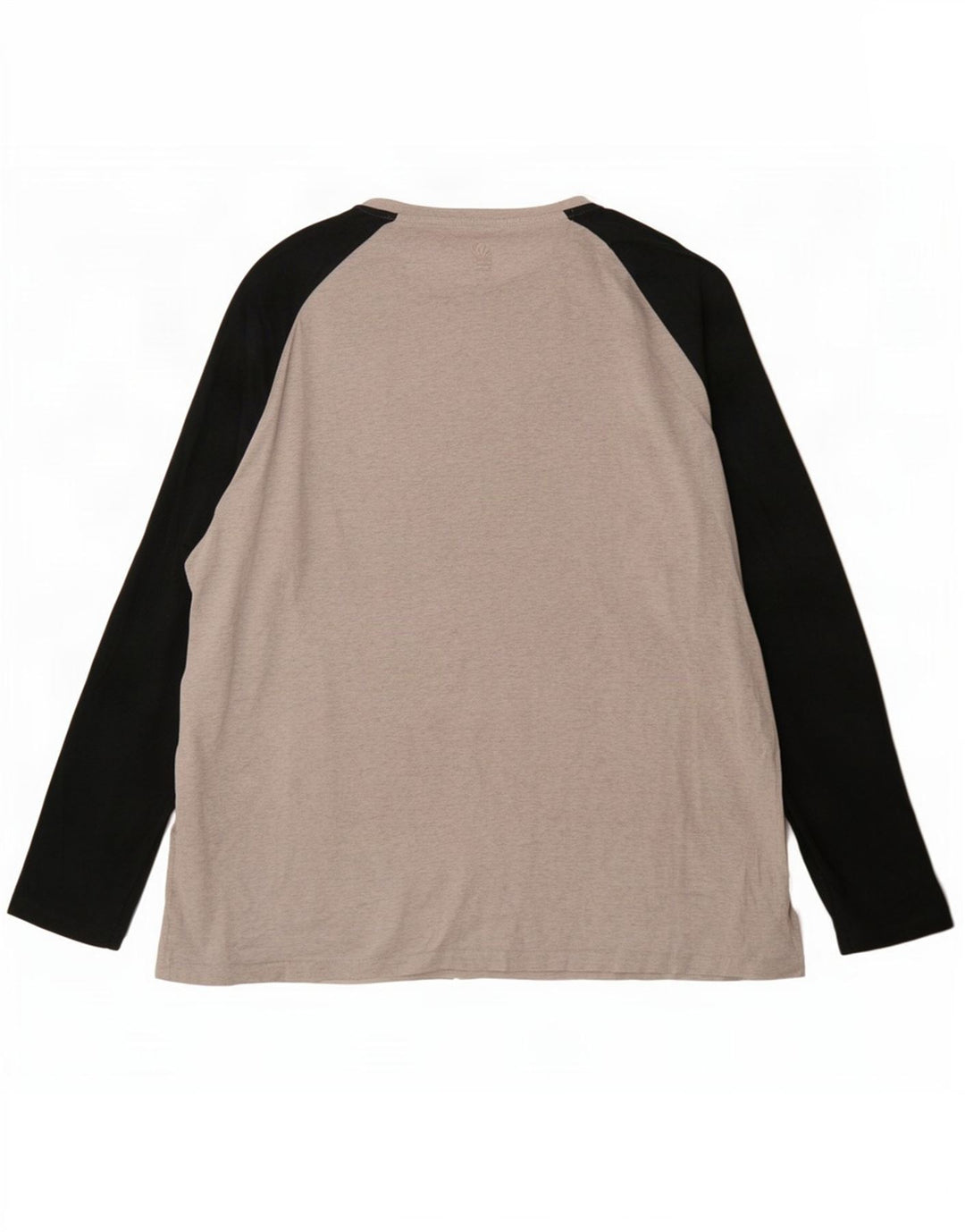 Fat Face Herre Top Langærmet 2XL Grå Colourblock Bomuld