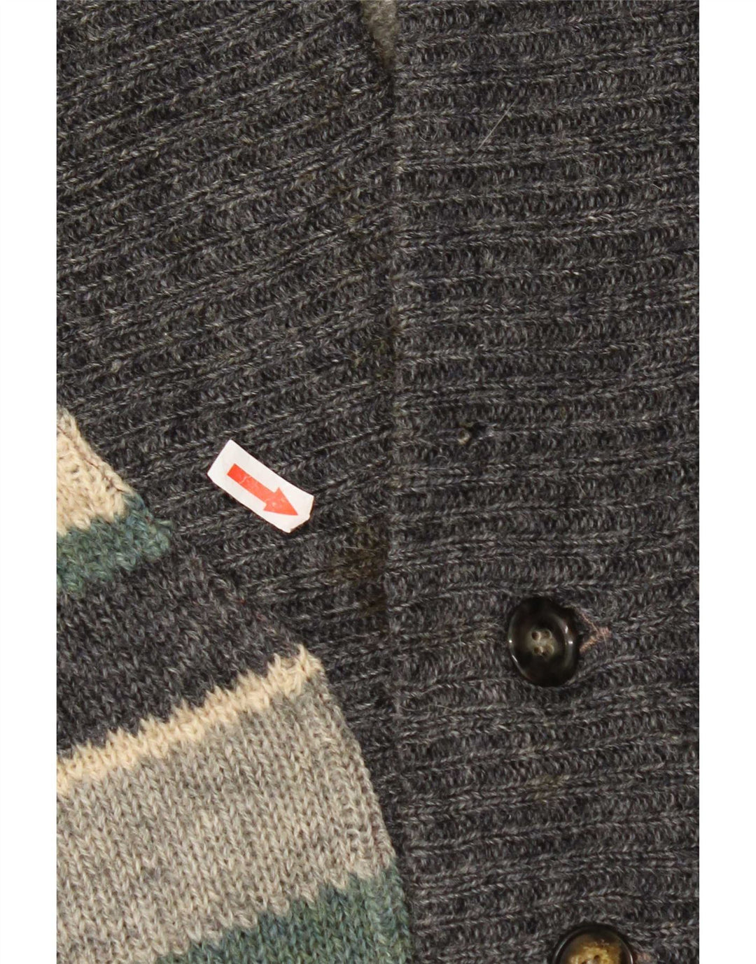 Trussardi Herre Cardigan Sweater XL Flerfarvet Stribet