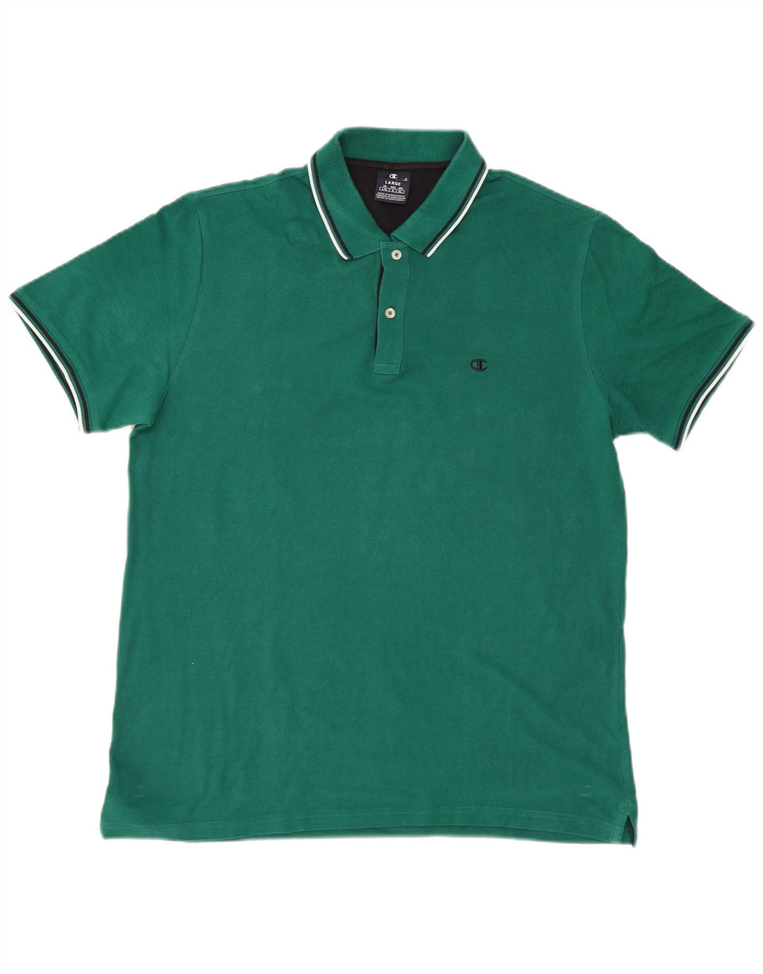 Champion Herre Polo Shirt Large Green