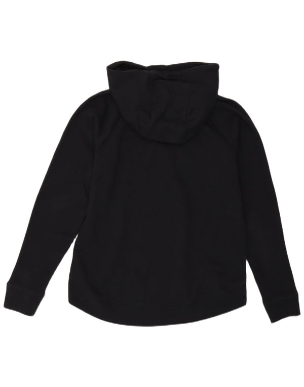 Under Armour Grafisk Oversized Hoodie Jumper til kvinder UK 10 Small Black