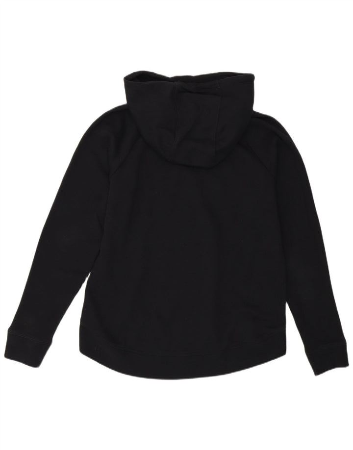 Under Armour Grafisk Oversized Hoodie Jumper til kvinder UK 10 Small Black