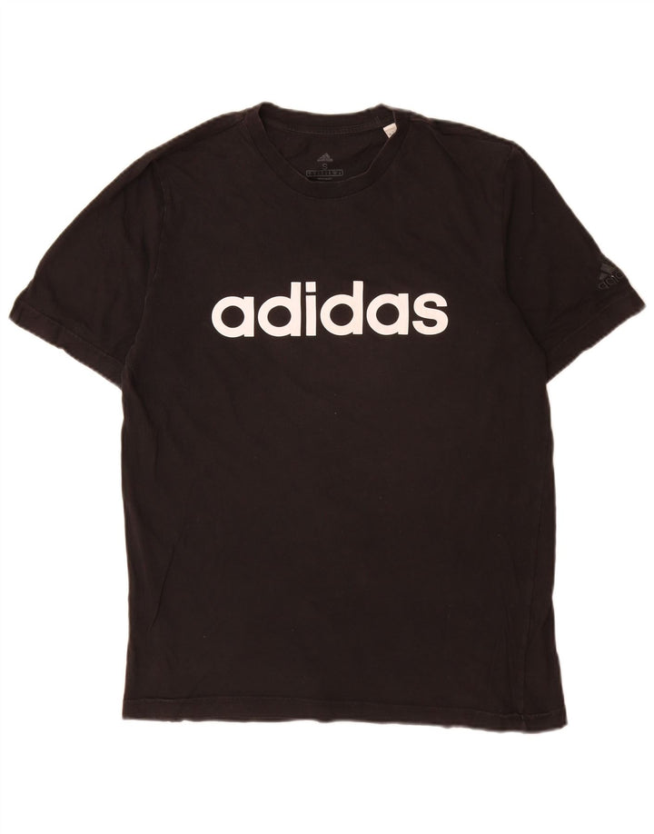 Adidas Grafisk T-shirt top til mænd, lille sort