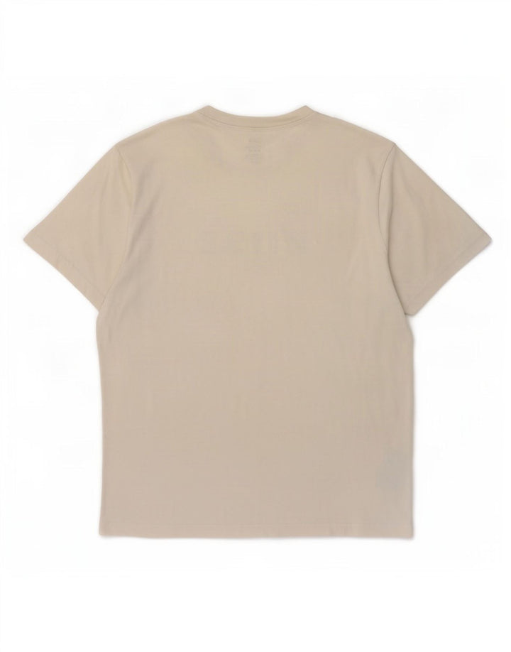 Levi's Dame Relaxed Fit Grafisk T-Shirt Top UK Medium Hvid Bomuld