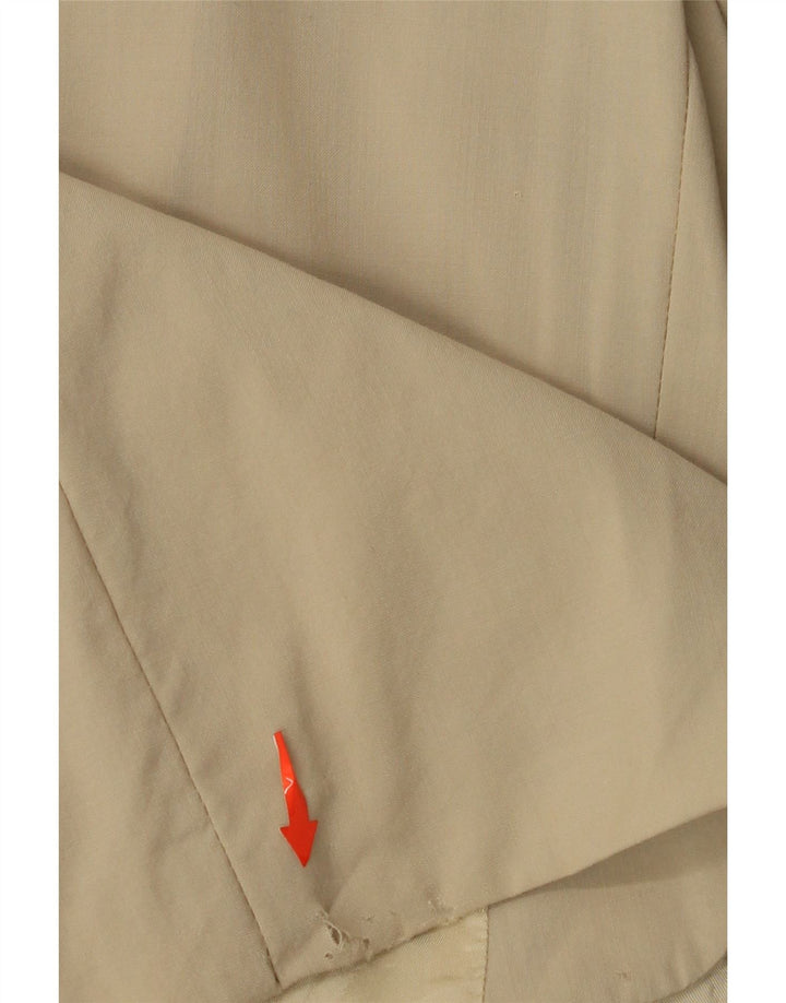 HUGO BOSS Herre 2-knaps blazerjakke UK 38 Medium Beige Ny uld