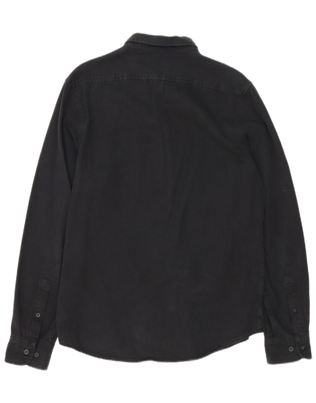 Lee Herre Regular Fit skjorte medium sort bomuld