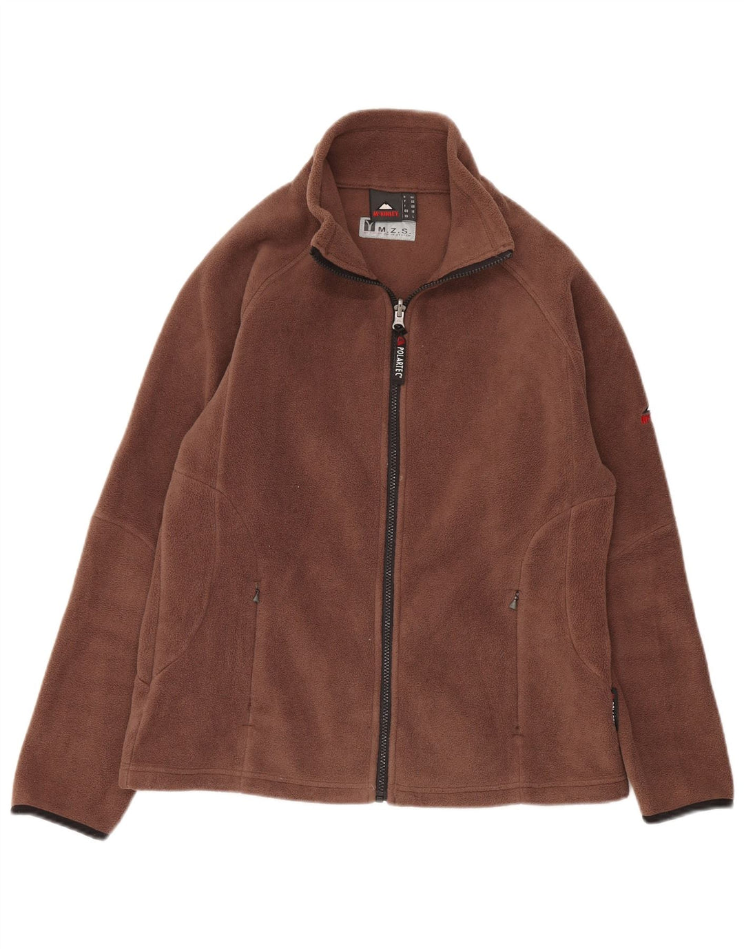 McKinley Dame Fleecejakke UK 16 Stor Brun Polyester