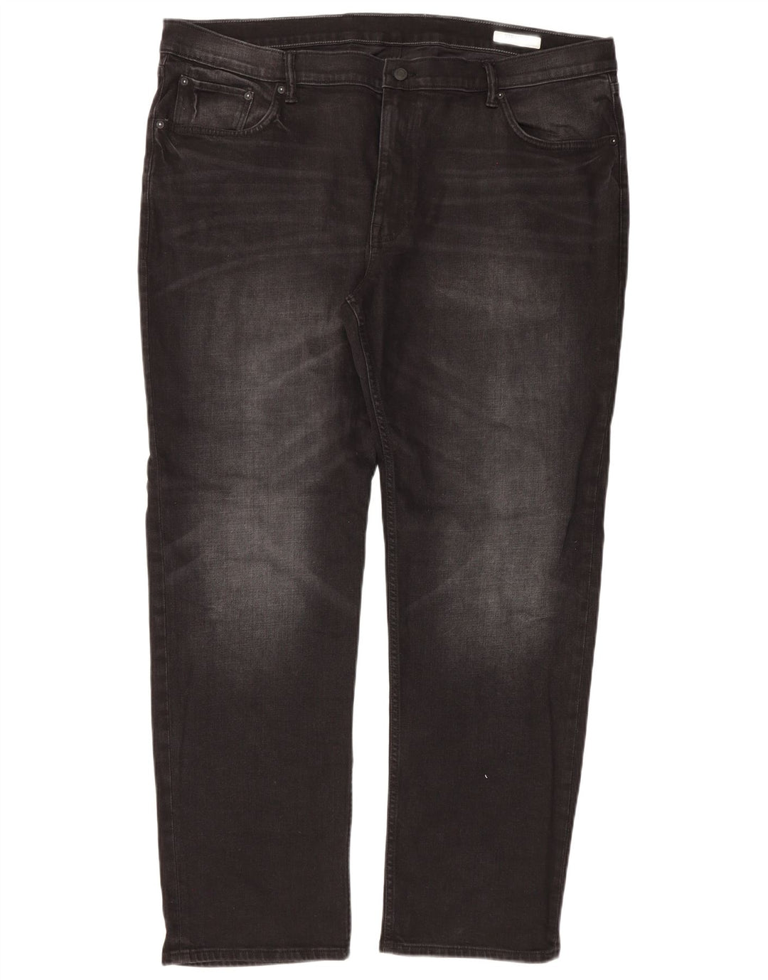 Marks & Spencer Straight Jeans til mænd W44 L31 Sort bomuld
