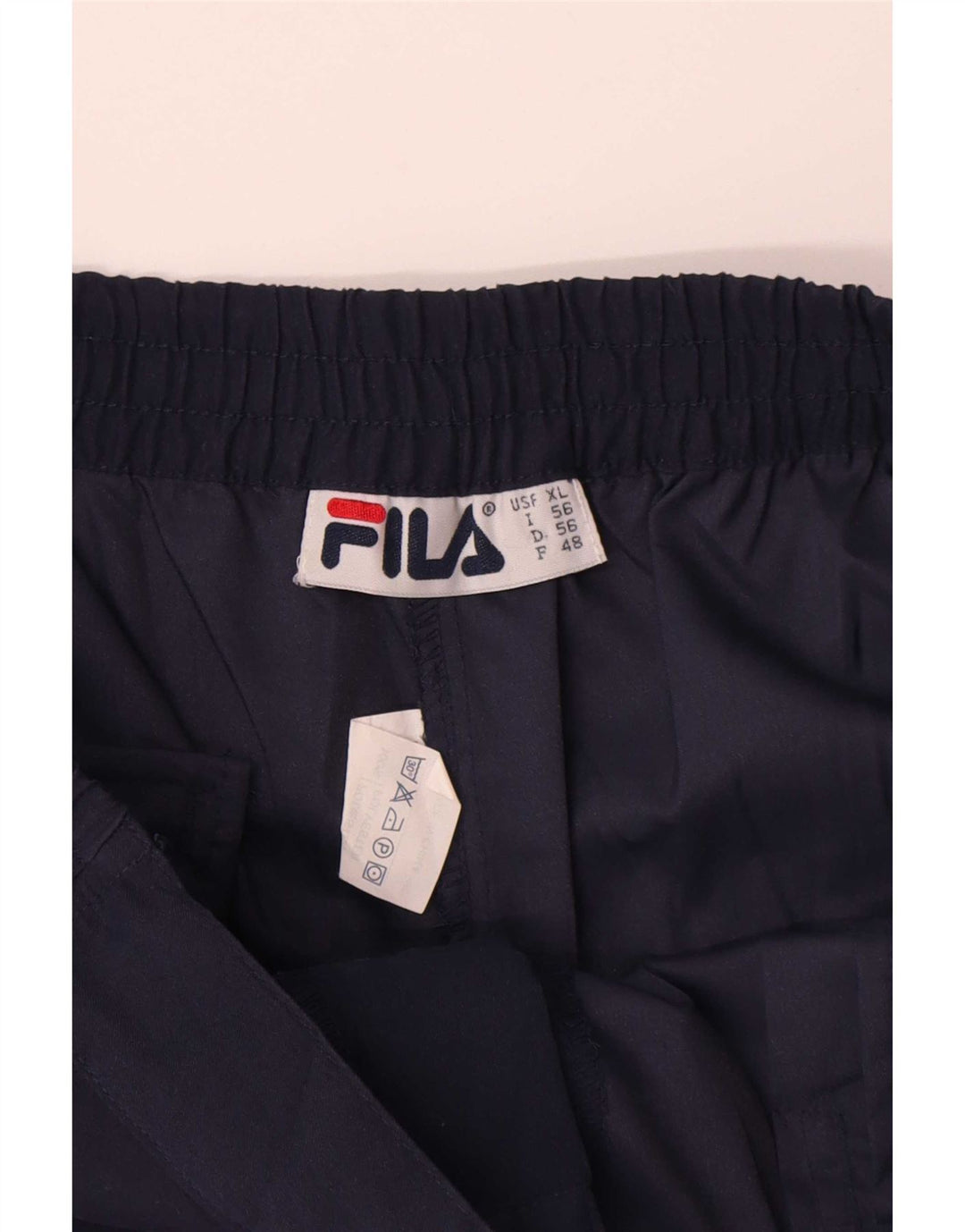 Fila Herre Chino Shorts XL W38 Marineblå Polyester